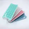 Charola para Hielo de 36 Compartimentos con Tapa del Fabricante Molde para Cubitos de Hielo Caja de Hielo Casera Molde de Silicona Cuadrado para Hielo Suplemento Alimenticio Molde para Hielo Molde de Hielo Paleta de Hielo