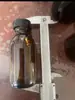 Botella de Vidrio Sellada Boca Pequeña Color Café Boston, Botella para Reactivos Químicos a Prueba de Luz, Botella Marrón para Sub-Embotellado con Tapa, Frasco Sellado