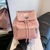 Mochila Estilo Chanel para Mujer 2023 Nueva Moda Moderna Bolso de Cadena Acolchado Diamante Combinable de Gran Capacidad Portátil para Viaje