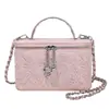 Bolso de mano bordado de alta gama transfronterizo, exquisito para mujer, nueva moda 2026, bolso de hombro versátil con correa de cadena