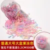 Goma Elástica Desechable Ensanchada para Niños Que No Maltrata el Cabello, Goma Elástica Altamente Elástica para el Cabello de Niñas Pequeñas, Goma Elástica para Coleta Alta, Duradera