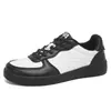 Zapatos de otoño para hombre, ensanchados y agrandados para un ajuste cómodo, talla 4E, zapatos casuales de cuero de horma ancha, zapatos para caminar de ajuste ancho, adecuados para hombres con pies anchos y una complexión más grande, zapatos de skate