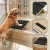 Escalera de Escalada Plegable para Mascotas de Madera Rampa para Perros Escalones Antideslizantes Suministros para Mascotas Escaleras Universales para Perros Pequeños y Gatos