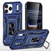 Adecuado para Funda de Teléfono Apple 17Air, Protección de Lente para 16Pro, Funda Protectora para Teléfono Anticaída con Soporte, Succión Magnética, Antihuellas para 15