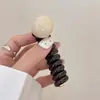 Elástico de Cabelo Criativo Tira Reta Trança Bolha Fio de Telefone Anel de Cabelo Contas Fofas Alta Elasticidade Trança Elástico de Cabelo Acessórios de Cabelo