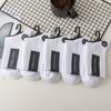 Calcetines para Hombre Otoño e Invierno Calcetines Gruesos de Media Pantorrilla Absorbentes de Sudor y Transpirables Color Sólido Calcetines de Algodón de Doble Aguja Medias Negras Simples Venta al por Mayor