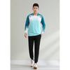 Camiseta de manga larga para bádminton de Otoño e Invierno, uniforme para hombre y mujer, camiseta de equipo de secado rápido, traje de uniforme de tenis de mesa para niños, impresión
