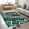 Suministro directo de fábrica tendencia geométrica graffiti alfombra para sala de estar dormitorio vestidor alfombrilla de cocina felpudo venta al por mayor