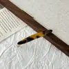 Pin de una palabra de etiqueta dorada de sauce pequeño estilo coreano clip para flequillo lateral de chica dulce accesorios para el cabello pinza para cabello suelto accesorios simples para el cabello venta al por mayor