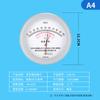 Higrómetro termómetro húmedo y seco para uso doméstico, interior, farmacia, almacén dedicado, industrial, de alta precisión, para cría en invernaderos, para colgar en la pared.