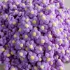 Flor de Pompom Flor de Crochê Flor de Crochê Tricotada Pura Feita à Mão DIY Flor de Crochê Roupas Acessórios de Cabelo Materiais e Acessórios