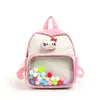 Mini Bolsa Ita Transparente Ligera Estilo Japonés Mochila Estudiante Versátil Linda Campus Mochila de Doble Hombro Transfronteriza