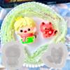 Molde de Pellizco de Muñeca Linda Cola Grande Molde para Hornear DIY Molde para Gofres Yeso Vela Animal Molde de Silicona