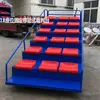 Soporte de Árbitro Móvil Retráctil para Línea de Meta Tribuna de Cronometraje para Estadio Escolar Campo Deportivo Tribuna para Competencia de Atletismo