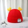 Chapéu de Tricô de Dinossauro Fofo para Bebê Outono e Inverno Chapéu de Lã Chapéu de Lã para Meninos e Meninas Chapéu de Lã de Inverno Chapéu Quente para Bebês e Crianças
