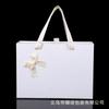 Estuche de regalo rectangular portátil de papel Kraft con diseño de lápiz labial de color sólido y perfume tipo cartera con cajón para los ojos.