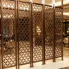 Tela para Sala de Estar Aço Inoxidável Entrada Treliça Floral Hall de Hotel Padrão Vazado Venda Direta da Fábrica Personalização por Desenho Tela