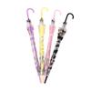 Chongqing Yuepeng Umbrella Factory Atacado 8 Bone Transparente Polka Dot Multicolorido Umbrella Printable logo Transparent Umbrella
