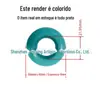 Maleta de viagem com rodinhas de PU silenciosas acessórios de reparo de roda universal para bagagem de couro roda de bagagem acessórios de roda