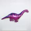 Globo de modelado de película de aluminio con tema de dinosaurio animal de dibujos animados, dragón de cuello largo, Brontosaurio, Tiranosaurio, decoración para fiesta de cumpleaños infantil