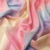 Tecido de Chiffon Estampado Digitalmente Pode Ser Personalizado de Acordo com Desenhos. Tecido Chiffon Estampado de Alta Precisão para Vestuário Pode Ser Personalizado de Acordo com Desenhos e Amostras