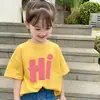 2026 Nueva Ropa de Verano para Niños Tops de Princesa Ropa Elegante para Bebés Camisetas de Manga Corta Finas de Verano para Niñas