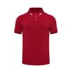 Roupas de Trabalho de Verão Camisas Polo Masculinas Impressão Personalizada Cor Sólida Manga Curta Gola Camisas Publicitárias Camisetas Roupas de Trabalho Roupas de Trabalho Personalizadas