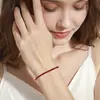 Pulseira de aço titânio com zircônia de fileira única totalmente cravejada, estilo ins, cor fresca, exportável, pulseira de aço inoxidável para mulheres