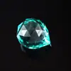 Nueva Bola de Cristal Colorida Cuentas de Cristal Agujero Recto Cuentas de Vidrio Pulsera DIY Collar Accesorios de Joyería Accesorios