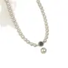 Exquisito Collar Colgante de Perla Aguamarina, Cadena de Suéter de Moda de Lujo Ligero, Nuevo Modelo 2026 Cadena para Clavícula