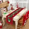 Bandera de Mesa Nueva Navideña Transfronteriza 2026 Mantel Decorativo de Año Nuevo Suministros de Decoración para Fiestas Festivas de Alto Valor Personalización