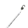 Cordón de Pesca Retráctil con Hebilla y Cable de Acero, Correa de Muñeca Antiperdida, Mosquetón para Acampar y Senderismo al Aire Libre, Llavero