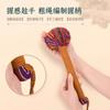 Mugwort Hammer Martillo de Masaje para la Salud Golpeteo Meridiano Batidor de Ocho Vacantes Palo de Golpeteo Columna Cervical Hombro Martillo de Moxibustión Artefacto de Golpeteo de Espalda