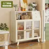 Aparador para Comedor con un Toque de Lujo Ligero y de Gama Alta, Estante de Almacenamiento para Cocina, Gabinete de Pared, Gabinete para Especias, Estante de Almacenamiento, Venta al por Mayor