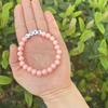 Pulseira Colorida de Letras Inglesas Pulseira de Contas Acrílicas Feminina Dopamina Amizade Joias da Moda Atacado