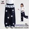 Pantalones de Pierna Ancha de Otoño para Niñas 2026 Nuevo Estilo para Niños Medianos y Grandes Pantalones Casuales Sueltos de Pierna Ancha Versátiles y Elegantes