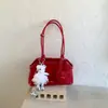 Bolso de diseñador de nicho estilo coreano para mujer, nuevo bolso de mano súper popular 2026, bolso tipo concha elegante y versátil, bolso de hombro y cruzado