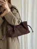 Bolso casual de gran capacidad transfronterizo para mujer, nuevo bolso de hombro de color liso a la moda, bolso de moda 2026 para ir al trabajo y de ocio