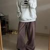 Suéter con Capucha para Mujer Top con Capucha Estampado Sudadera Sentido de Alta Gama Talla Extra Cool Versión Coreana para Pareja Ropa Exterior Neutral Delgada