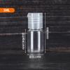 Venta al por mayor del fabricante En stock Botellas rellenables de 30 ml, 50 ml, 100 ml, Botellas para champú, Botellas de plástico transparentes con tapa abatible, Botellas vacías