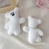 Peluche Cyber Celebrous Sr.. Broche de Oso de Peluche de Frijol Accesorios Oso de Dibujos Animados DIY Bolsa Ropa Accesorios para Funda de Teléfono Móvil