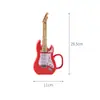Taza de Cerámica para Guitarra _ Capacidad de 350 ml Taza de Café de Guitarra Eléctrica Roja 82x95cm _ Perfecta para Amantes de la Música Entusiastas de la Guitarra