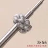 Pulsera tejida a mano con forma de flor de durazno, collar, botón, nudo, accesorios, pulsera DIY, nudo de piña, espaciador, cuentas, material al por mayor