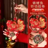Año de la Oveja 2027 Decoración de Cadena de Petardos Koi de Año Nuevo Colgante para Decoración de Entrada de Año Nuevo y Ambiente de Sala de Estar
