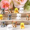 Chaveiro de Urso Desenho Animado Estéreo Gatinho Gato Acessórios de Joias DIY
