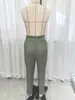 Pantalones Casuales Europeos y Americanos de Amazon, Pantalones de Verano Nuevos Más Vendidos Europeos y Americanos de Temu, Pantalones Largos Elásticos con Volantes y Cordones
