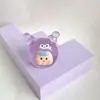 Luminoso 3D - Tres Gatitos Paisaje Miniatura Decoración de Coche DIY Transmisión en Vivo Bolsa Sorpresa Llavero Colgante Material Venta al por Mayor
