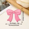 Grande Patch de Tecido Bordado com Laço de Glitter Cola Termofusível Passar a Ferro Roupas Roupas de Performance Patch Decorativo Patch Atacado