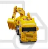 Simulación infantil transfronteriza de viaje inercial tren de ciudad vehículo de ingeniería inercial juguete de tráfico mini interactivo para padres e hijos