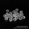 Cuentas de Acrílico para Esquinas de 6 mm a 12 mm Cuentas Transparentes Facetadas Cuentas de Doble Punta Accesorios para Juguetes DIY Cuentas